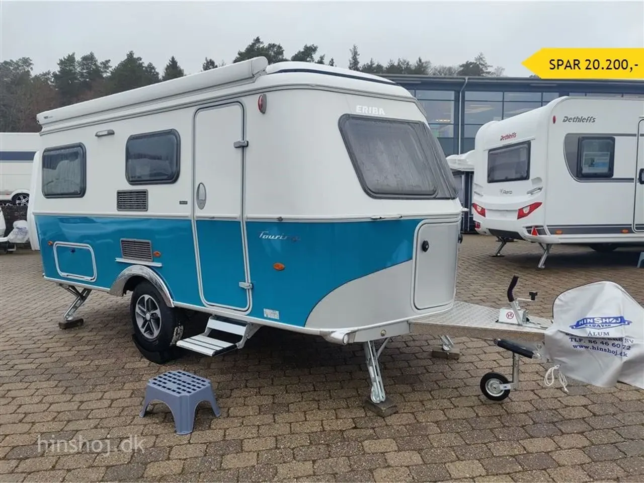Billede 1 - 2024 - Eriba Touring 542 Harbour Blue   Eriba Touring 542 Harbour Blue 2024 fra Hinshøj Caravan