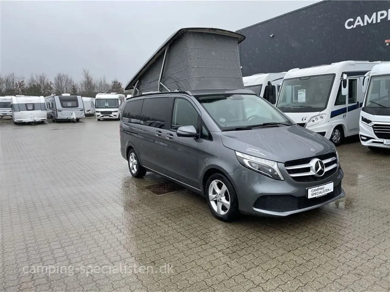Billede 2 - 2021 - Mercedes Marcopolo / Viano V250D   Den populære Mercedes Marco Polo V250D fra 2021 - Kan nu opleves hos Camping-Specialisten i Silkeborg