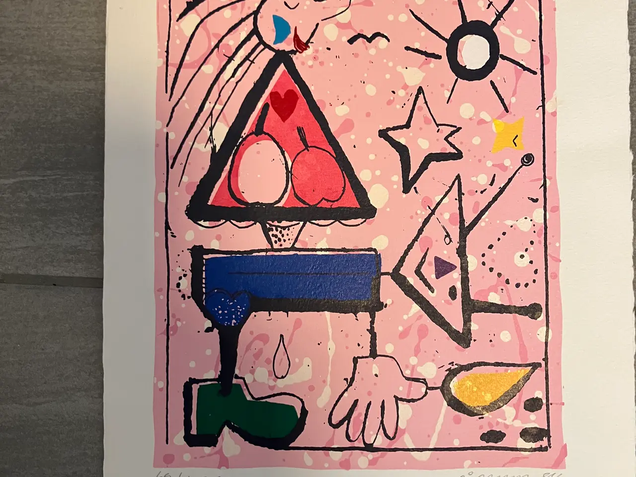Billede 5 - Grafik/litografier af Jes Nordby