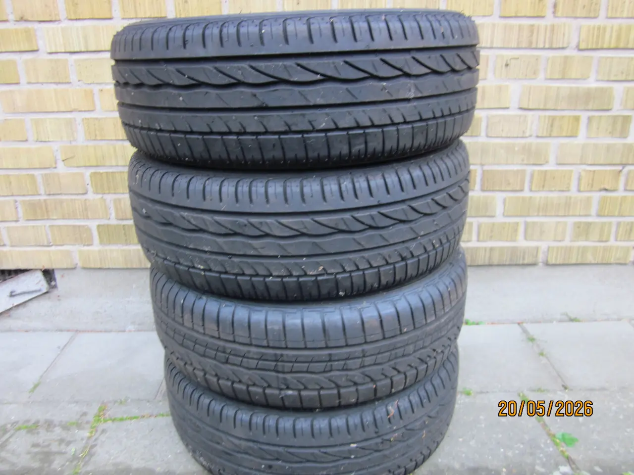 Billede 1 - 4 stk. 185x60x15 , Sommerdæk 