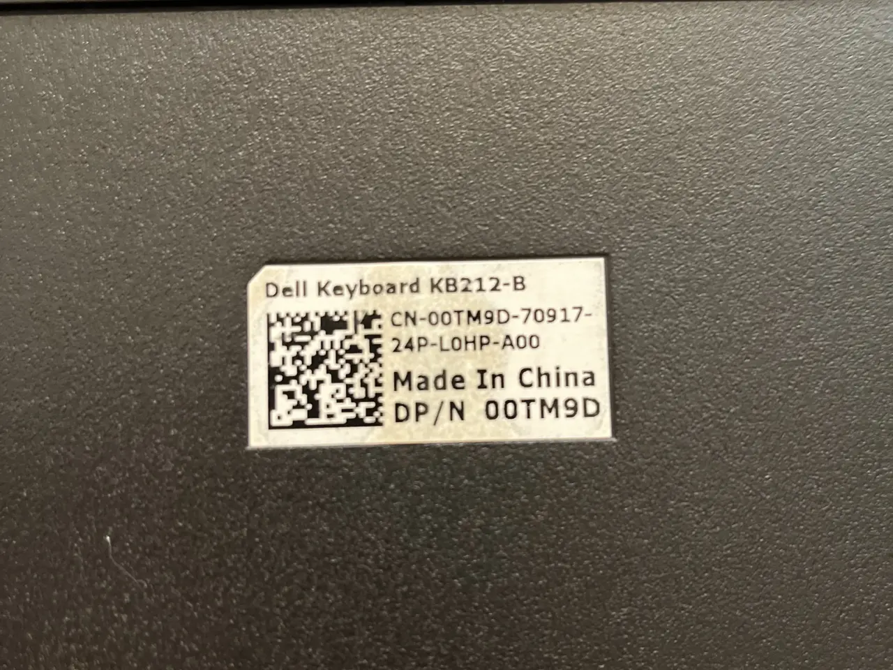 Billede 4 - Dell KB212-B tastatur USB sort