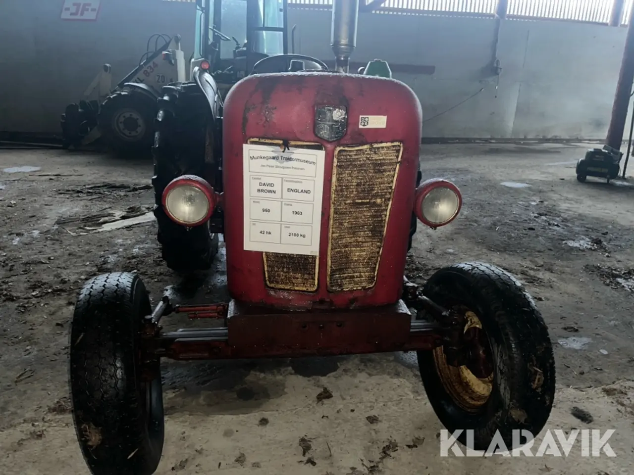 Billede 5 - Veterantraktor David Brown 950