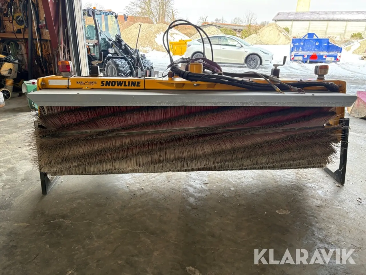 Billede 2 - Fejekost Hydromann Sweep 2880 - Arbejdsbredde 2880 mm