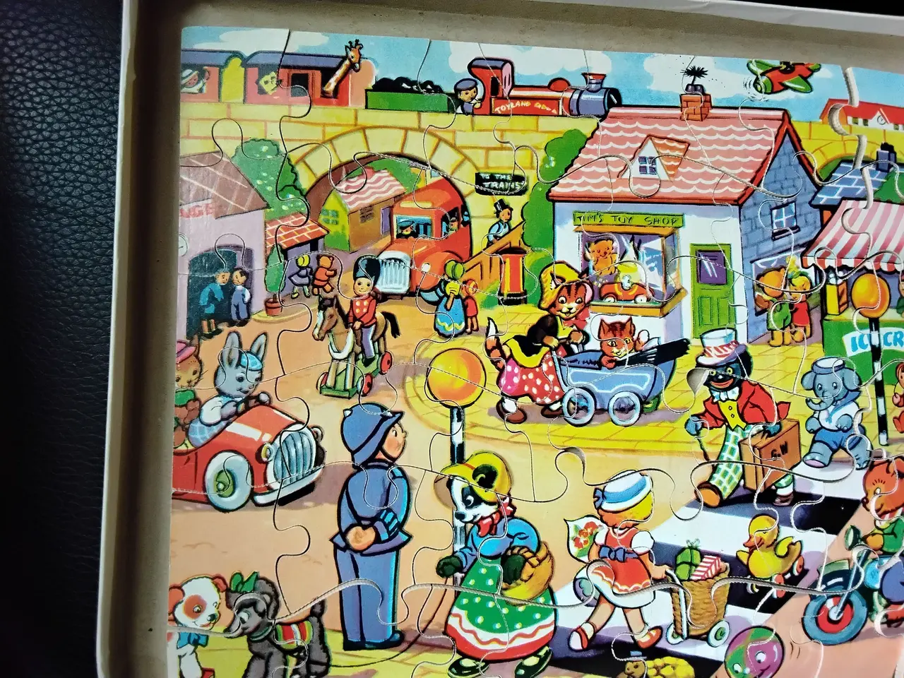 Billede 8 - Vintage træ-puslespil fra 1960erne