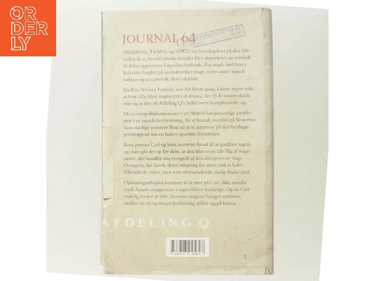 Billede 3 - Journal 64 af Jussi Adler-Olsen (Bog)