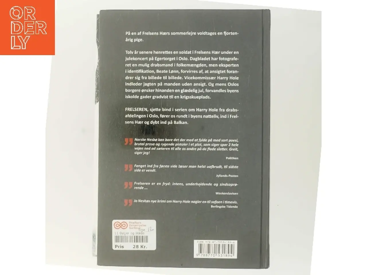 Billede 3 - Frelseren af Jo Nesbø (Bog)