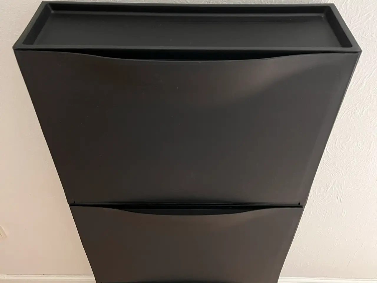 Billede 2 - 3 sorte IKEA Trones skokasser / skoskab / skoreol