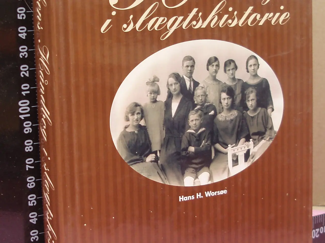 Billede 1 - Håndbog i slægtshistorie af Hans H. Worsøe
