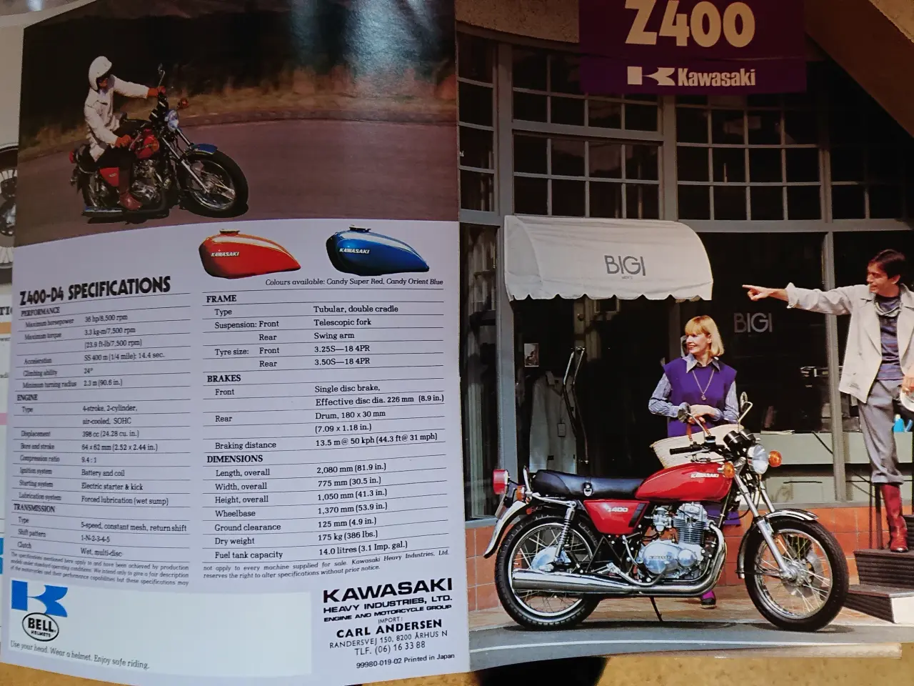 Billede 9 - org. Kawasaki Brochure