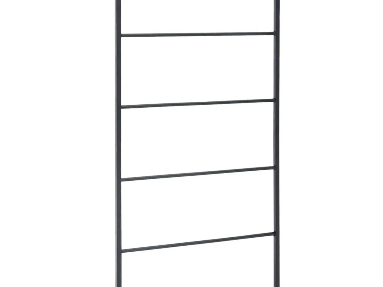 Billede 2 - Håndklædeholder 60x10x116 cm stål sort