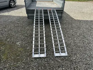Aluramper/slisker 2 stk. Nye