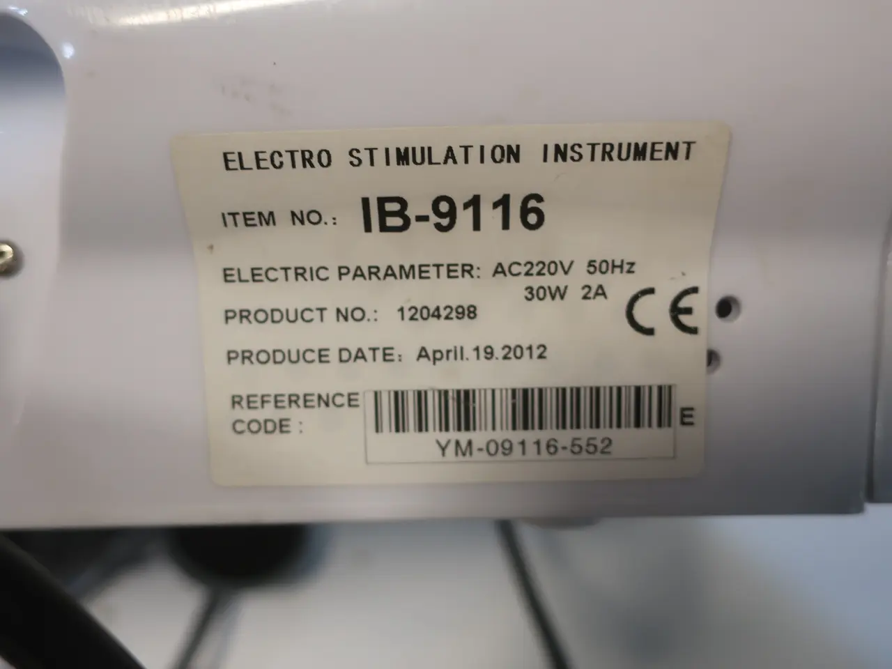 Billede 7 - Elektrostimulationsapperat IB-9116