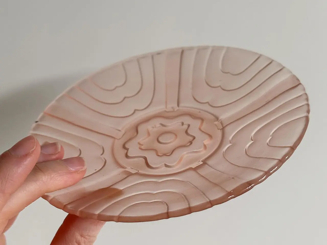 Billede 6 - Skål og tallerken, rosa glas, sæt