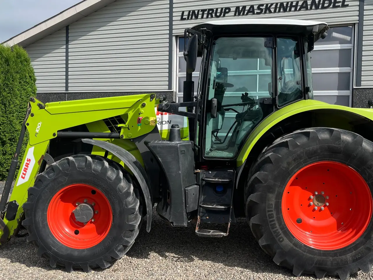 Billede 10 - CLAAS Arion 610 Med frontlæsser