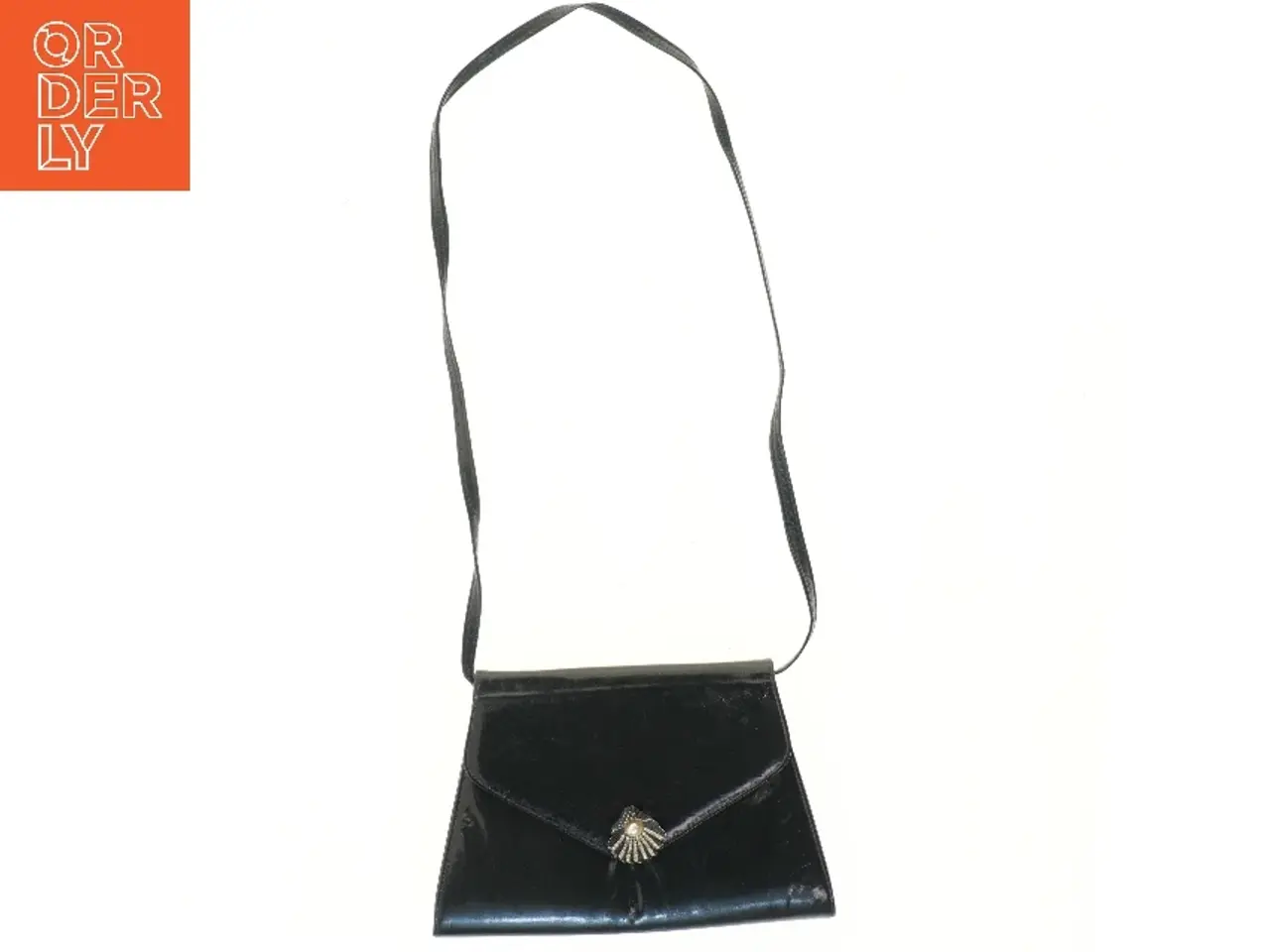 Billede 2 - Sort skuldertaske (str. 28x19 cm)
