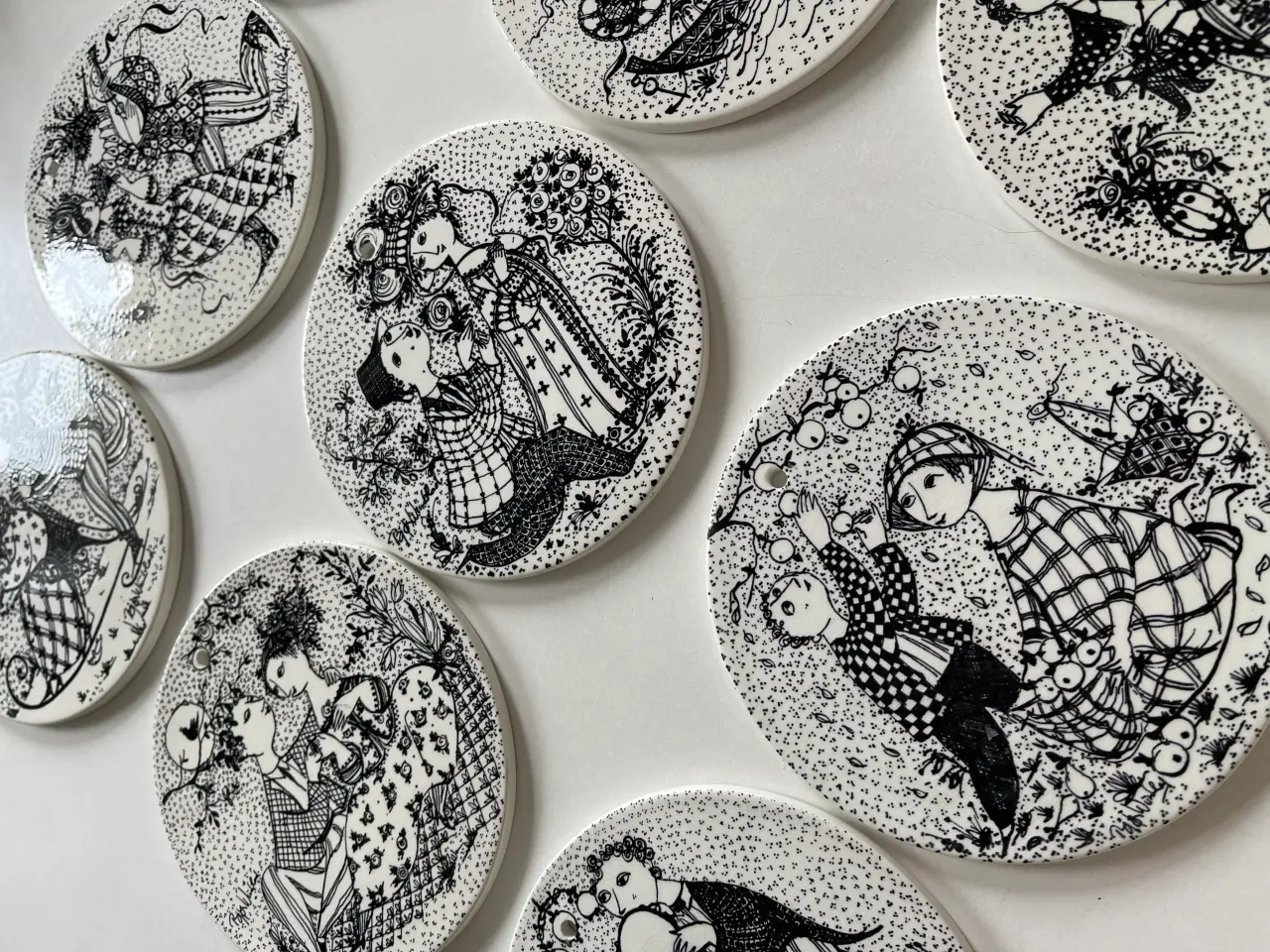 Billede 3 - Bjørn Wiinblad Platter
