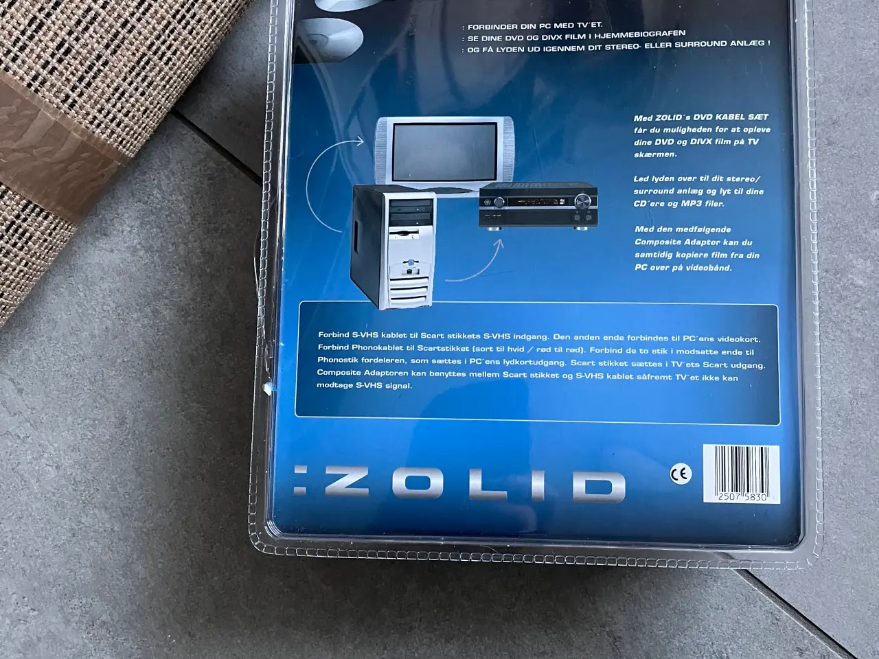 Billede 2 - DVD kabel til TV / pc