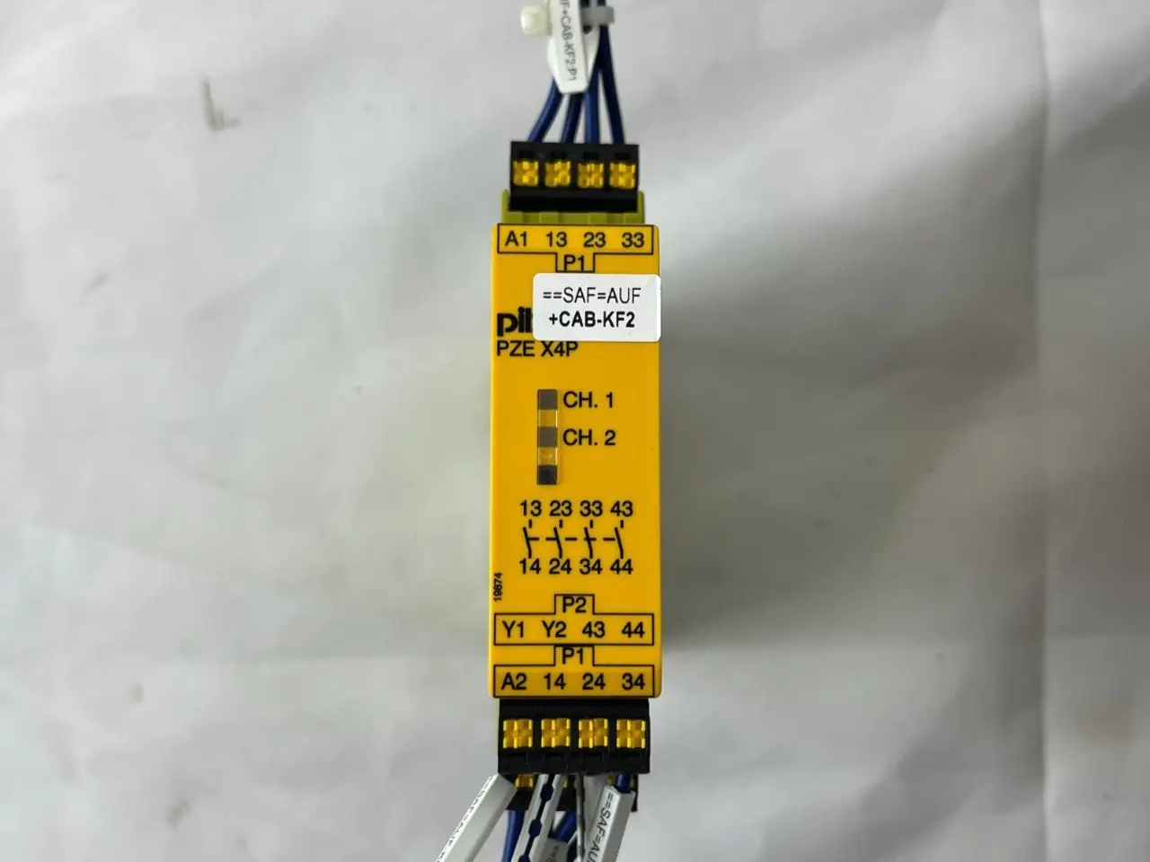 Billede 2 - Pilz 787585 PZE X4P sikkerhedsrelæ Contact 24VDC