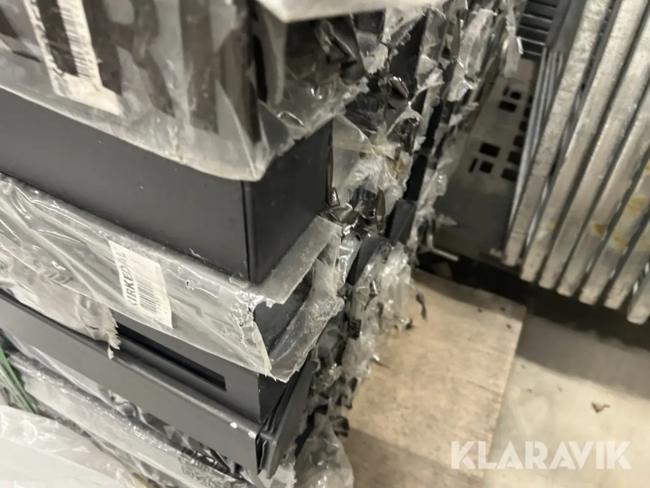 Billede 5 - Hegnsstolpe Kirkedal sort galvaniseret, 20 Styk