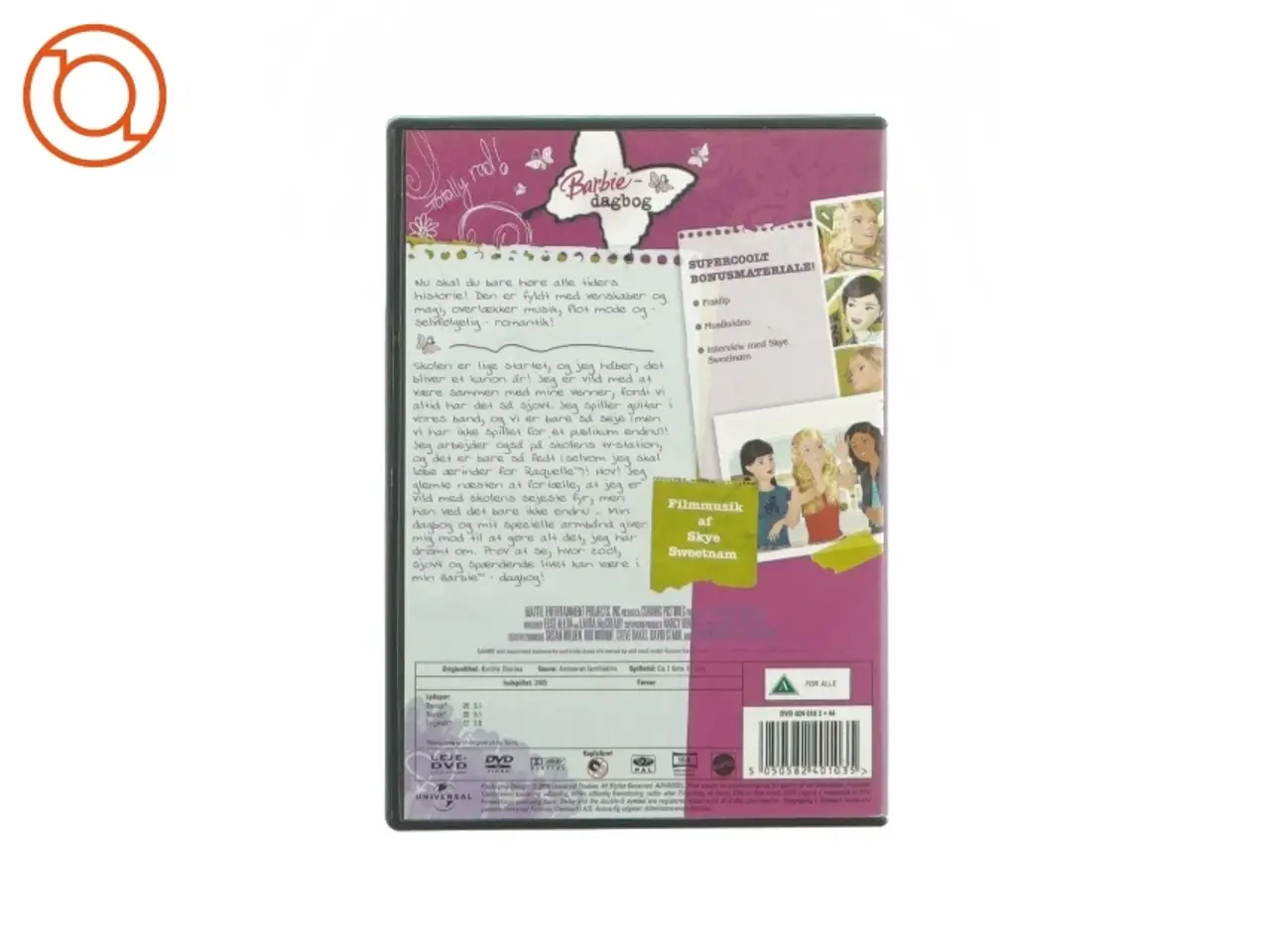 Billede 2 - Barbie-dagbog (DVD)