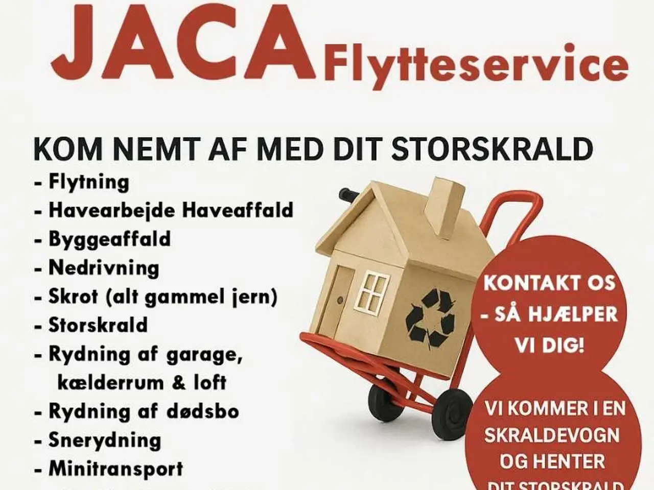 Billede 1 - Flytning og andet hjælp
