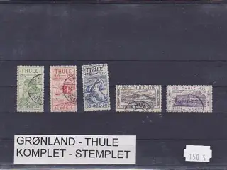 Grønland Thule Komplet Stemplet.