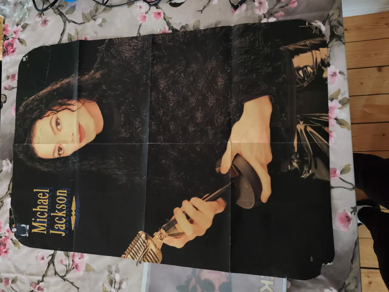 Billede 1 - Stor gammel Michael Jackson plakat
