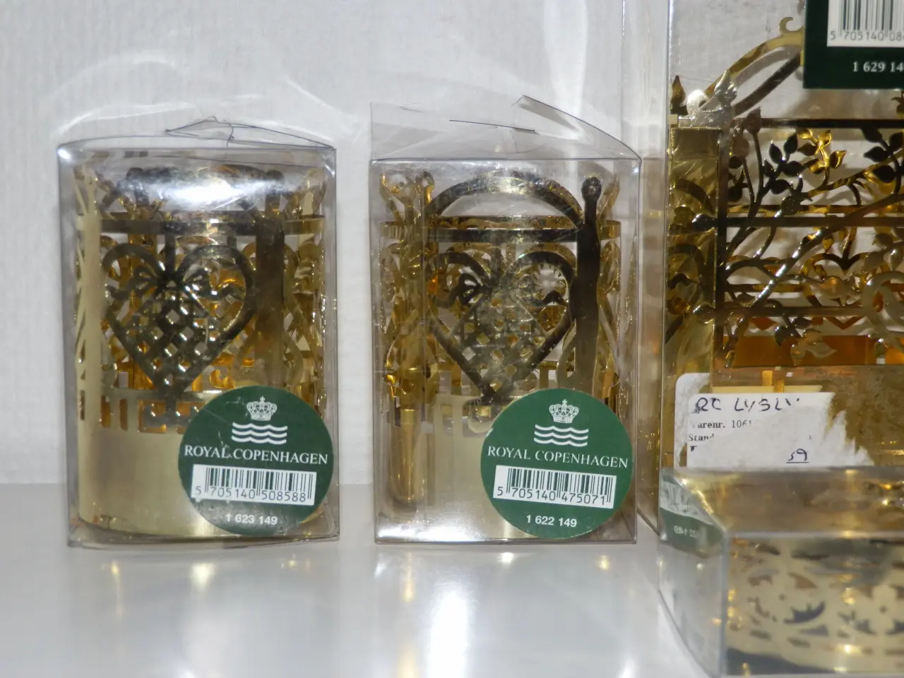 Billede 2 - Royal Copenhagen, Golden Christmas julepynt