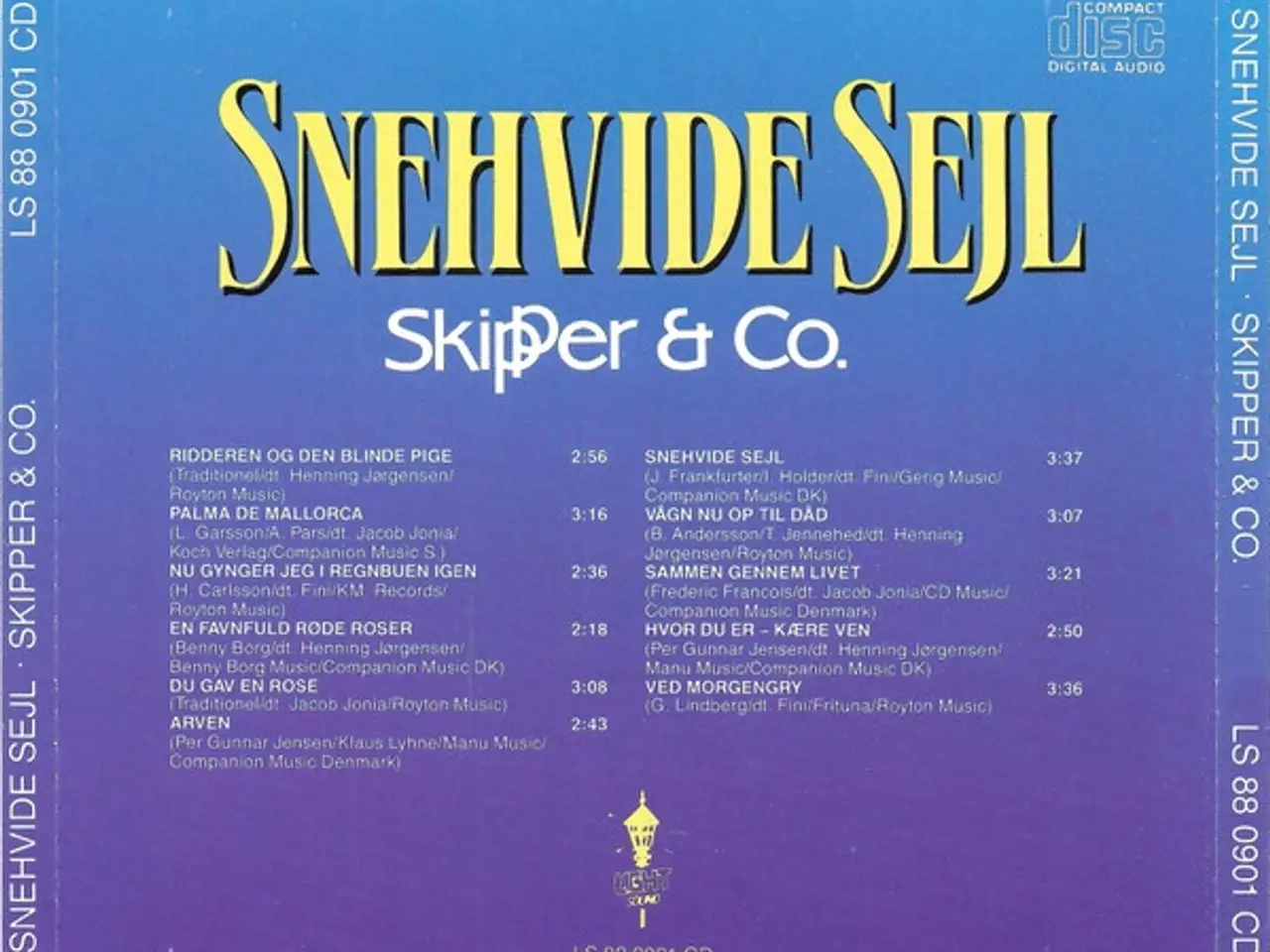 Billede 2 - Skipper & Co. – Snehvide Sejl – CD