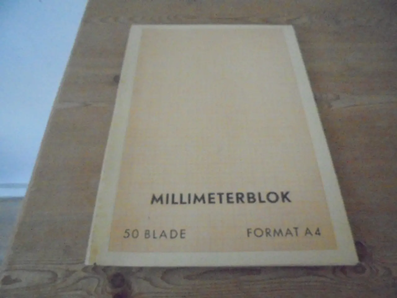 Billede 1 - Gammel millimeterblok – A4 - 50 blade