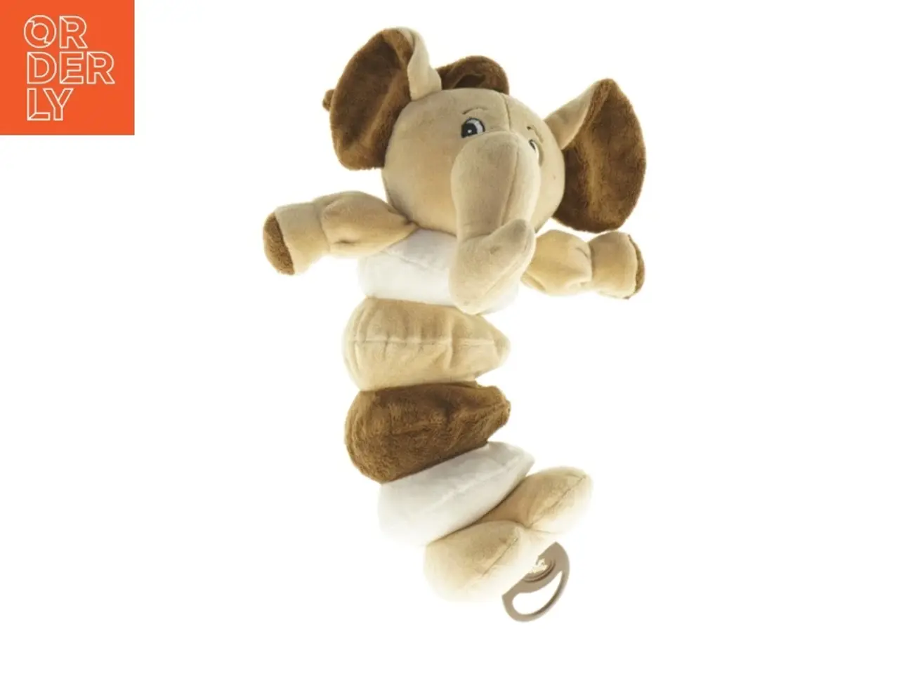 Billede 1 - Tøjdyr i form af en elefant (str. 33 cm)