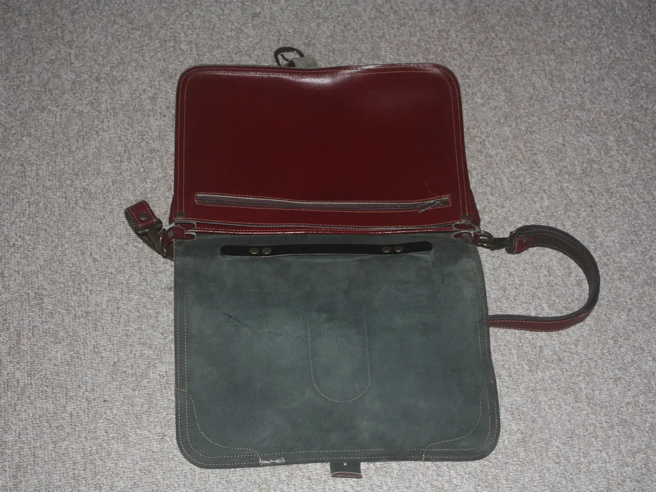 Billede 4 - Golden Fleece Bag Leather Hand Made in Greece