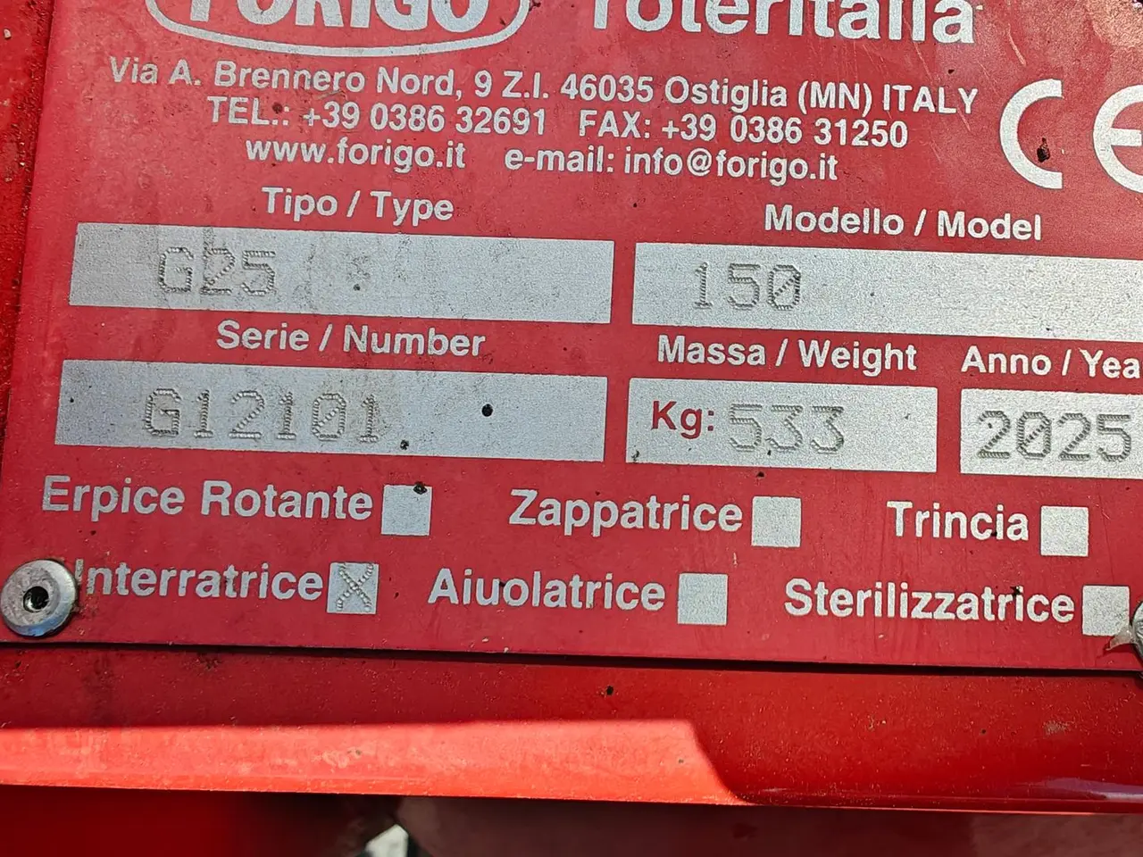 Billede 10 - Forigo G25-150 Velholdt