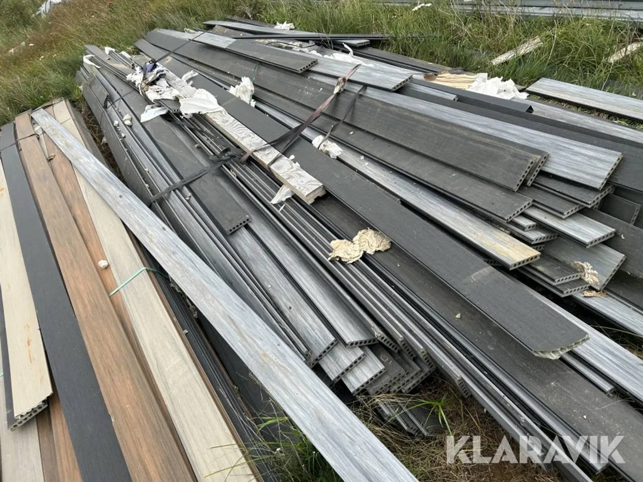 Billede 2 - Terrassebrædder Kirkedal Komposit blandede farver og størrelser, 2. sortering