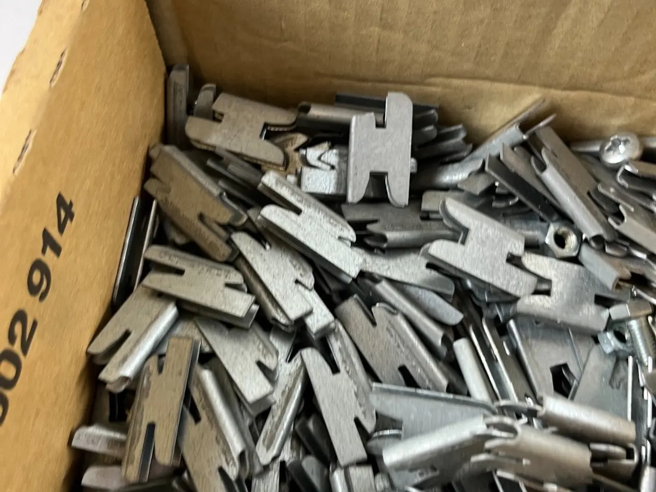 Billede 5 - parti Of Steel Mounting Clips Brackets Hardware