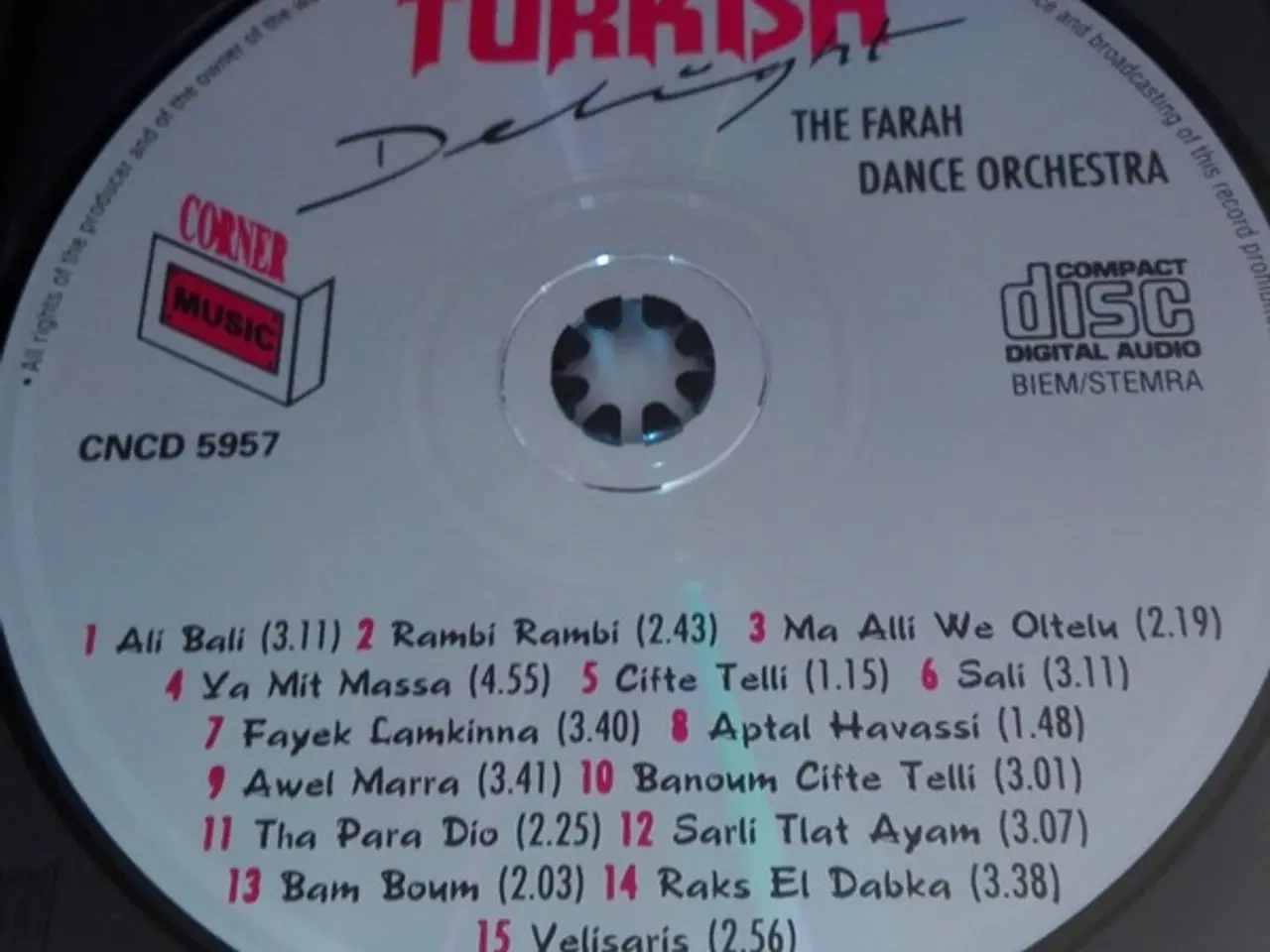 Billede 2 - The Farah Dance Orchestra – Turkish Delight – CD
