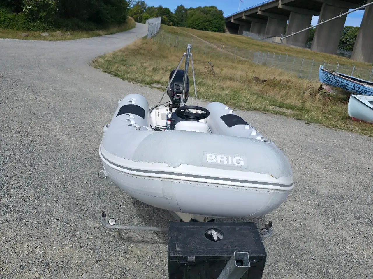 Billede 3 - BRIG Gummibåd + Mercury 40 HK + Brenderup Trailer 