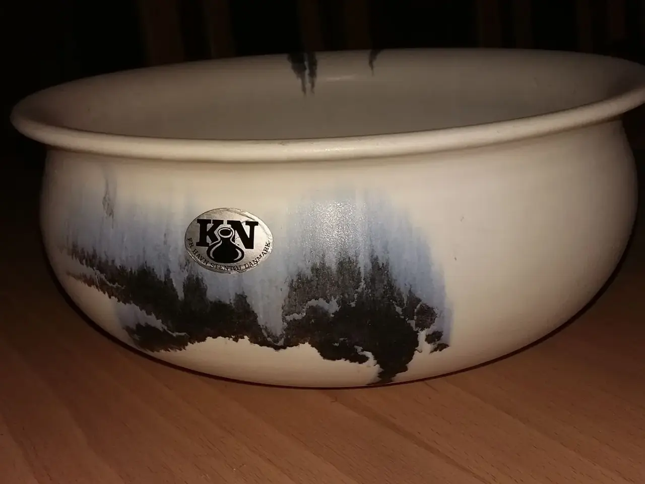 Billede 1 - Stor skål fra Frederikshavn Stentøj KN.