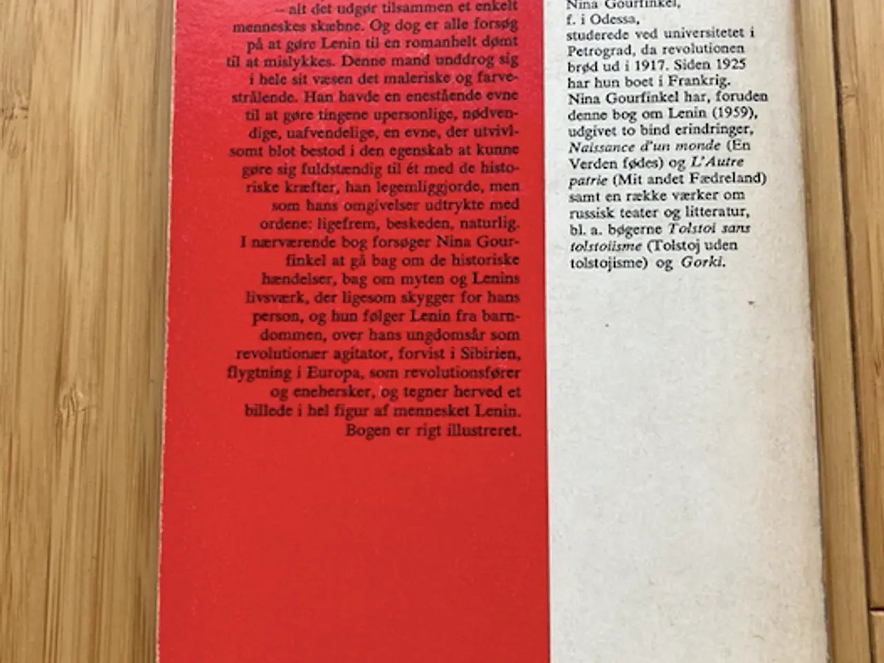 Billede 2 - Lenin - biografi af Nina Gourfinkel,