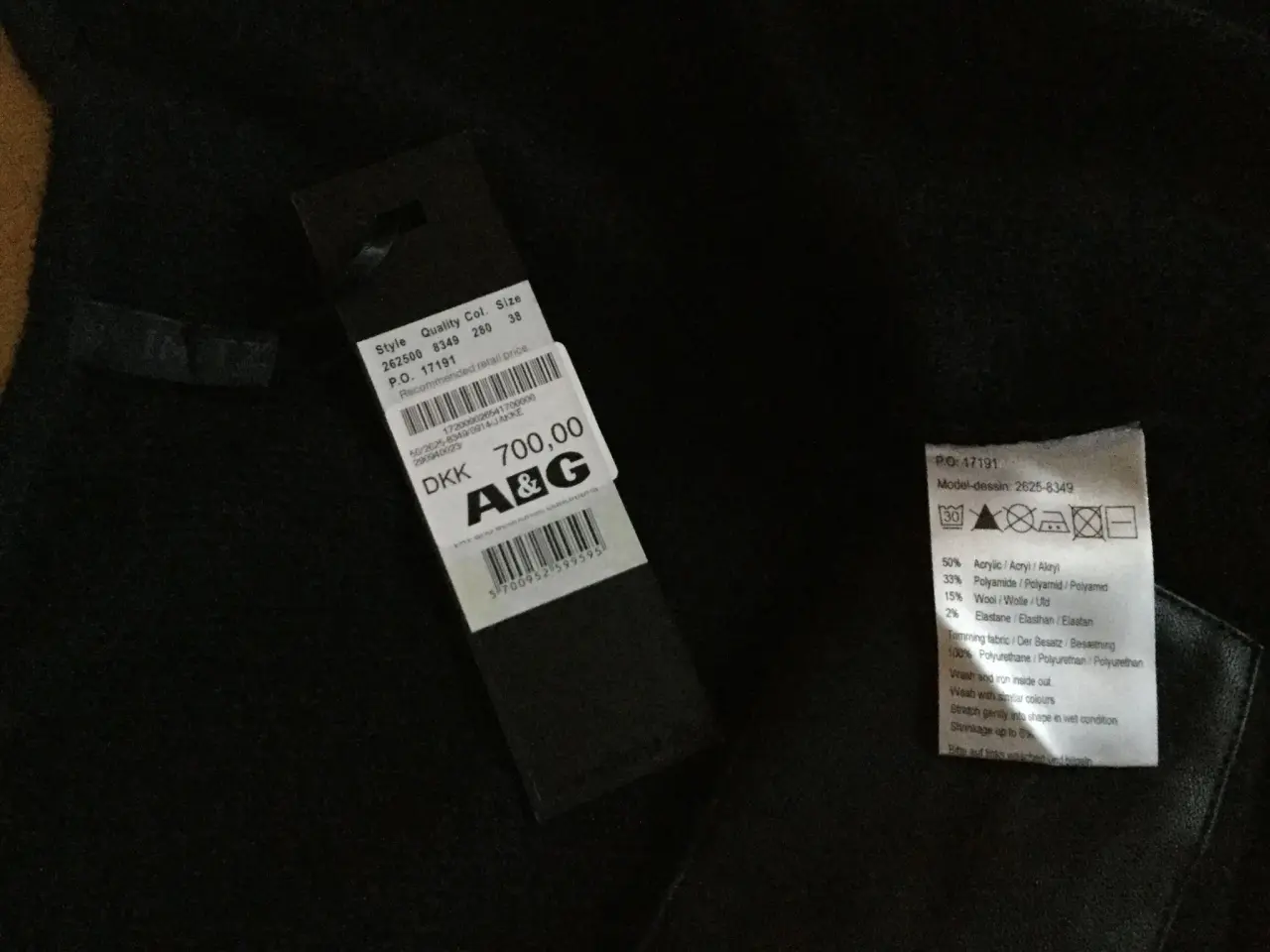 Billede 5 - Ny Cardigan / Jakke. IMITZ str. 38