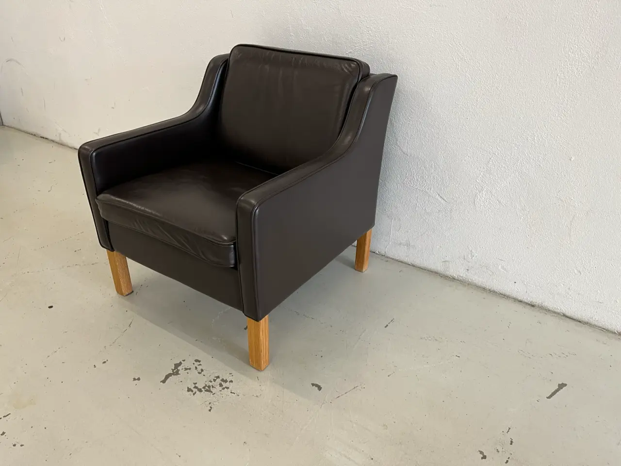 Billede 5 - Designer Mogens Hansen MH195 Loungestol Dark Brown
