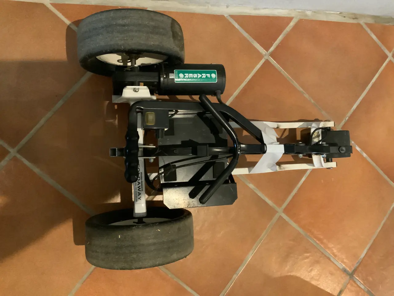 Billede 1 - Foldaway golfvogn med batteri
