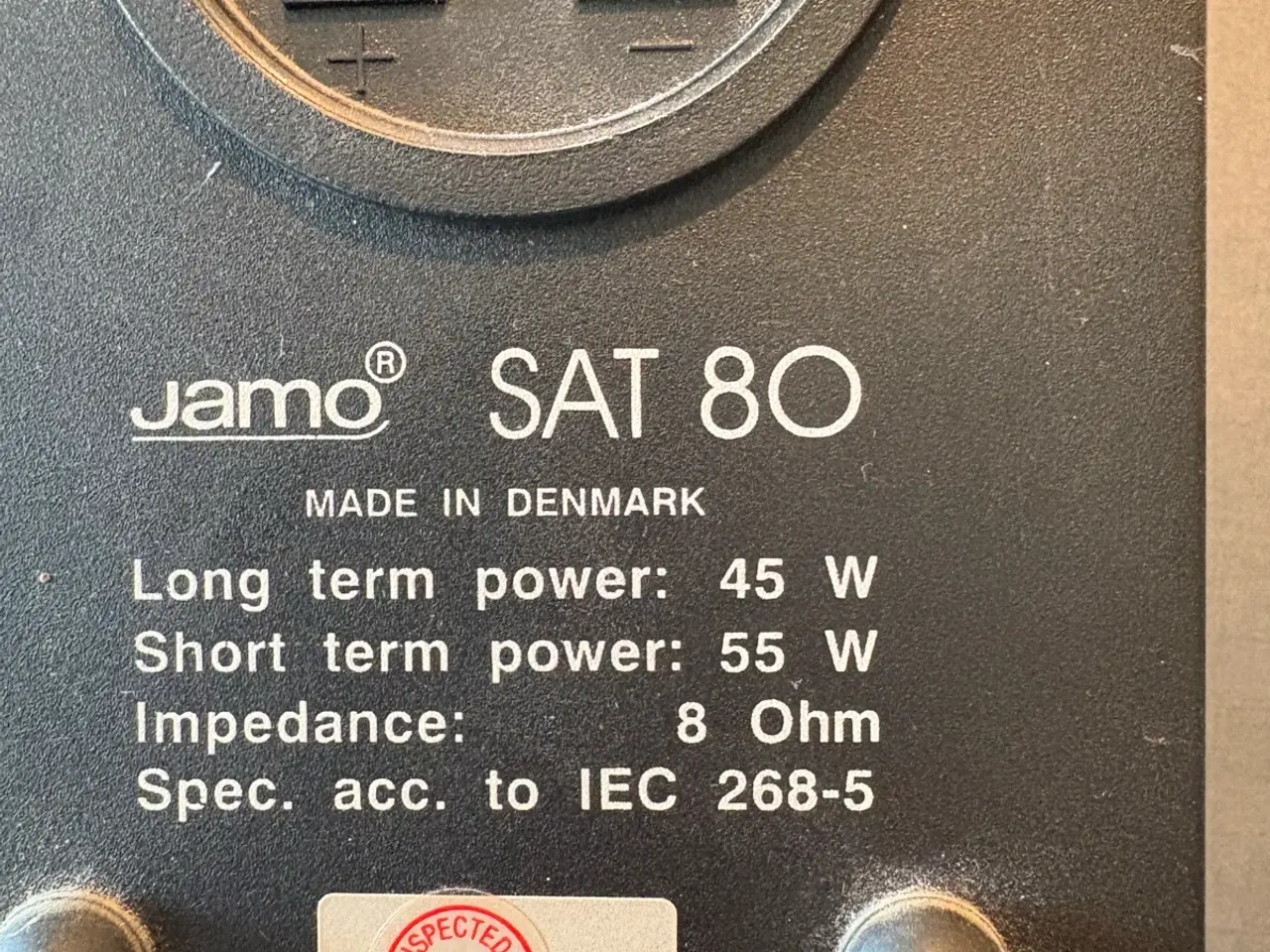 Billede 4 - JAMO satellit højttalere SAT 80