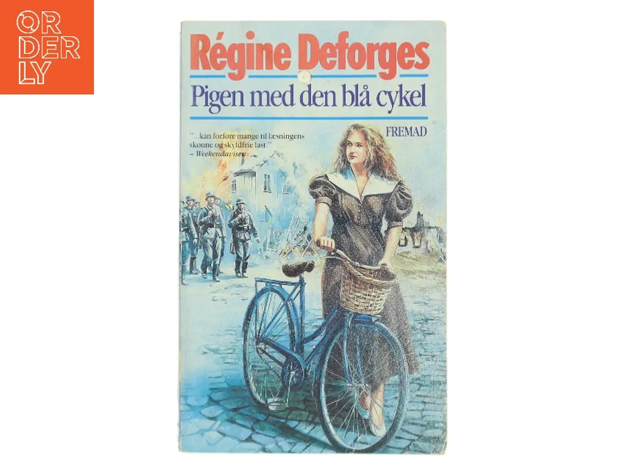 Billede 1 - Pigen med den blå cykel af Régine Deforges (Bog)