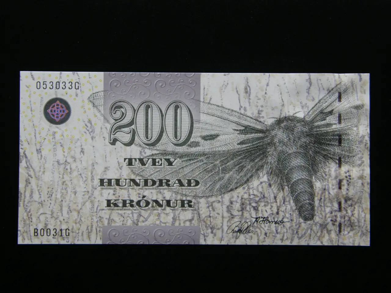 Billede 1 - Færøerne 200 Krónur 2003 P26 Unc.