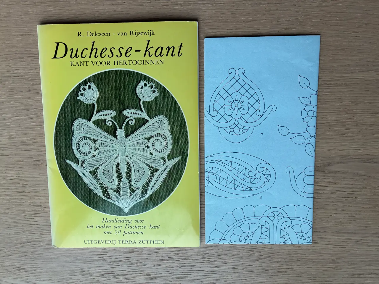 Billede 1 - Diuchesse-kant - Kant voor Hertoginnen - Knipling