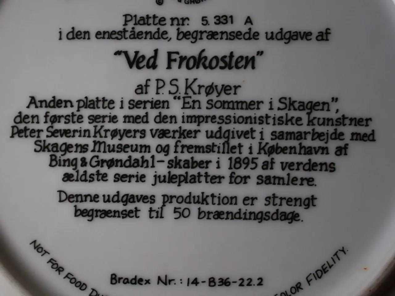 Billede 5 - 4 Platter "En sommer i Skagen" 