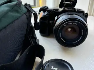 Nikon, F60, spejlrefleks kamera