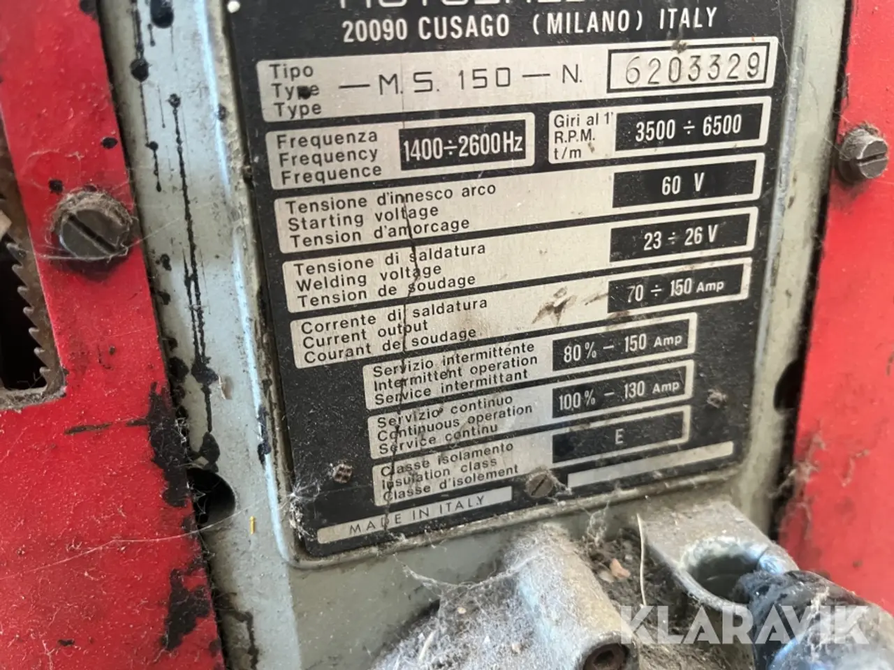 Billede 4 - Svejsemaskine Mosa MS 150-N