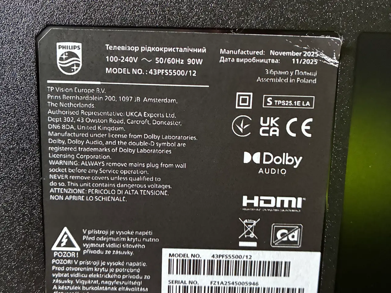 Billede 3 - Philips 43PFS5500 / 12 - 43”